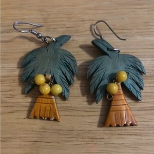 Palm Tree Earrings